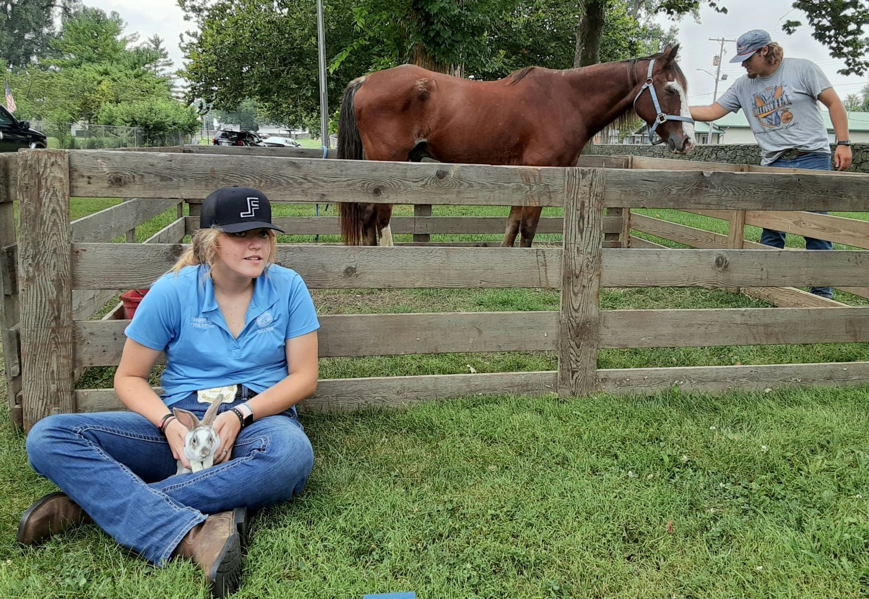 Relay petting zoo